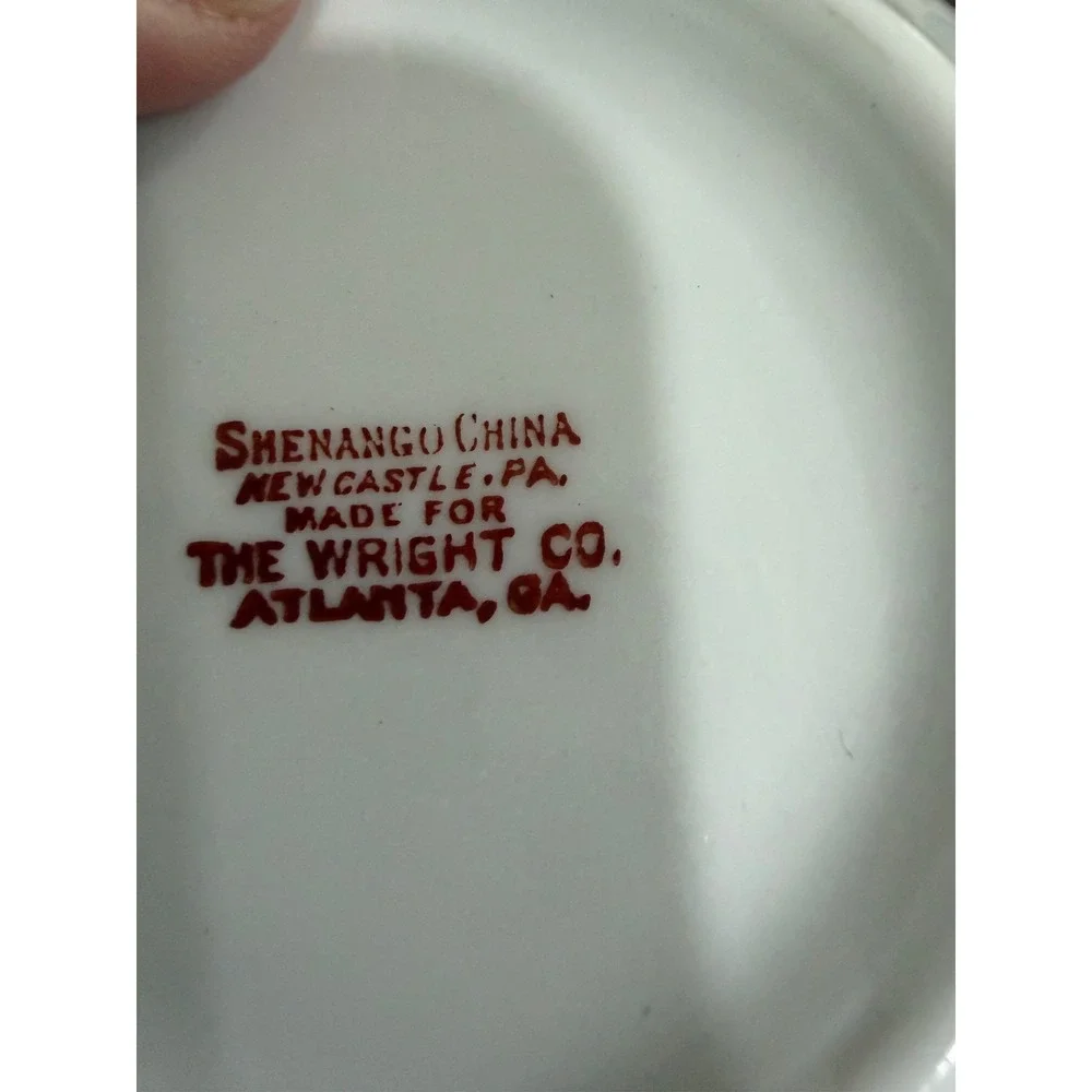 vintage Shenango small‎ China plate with a 